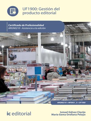 cover image of Gestión del producto editorial. ARGN0210